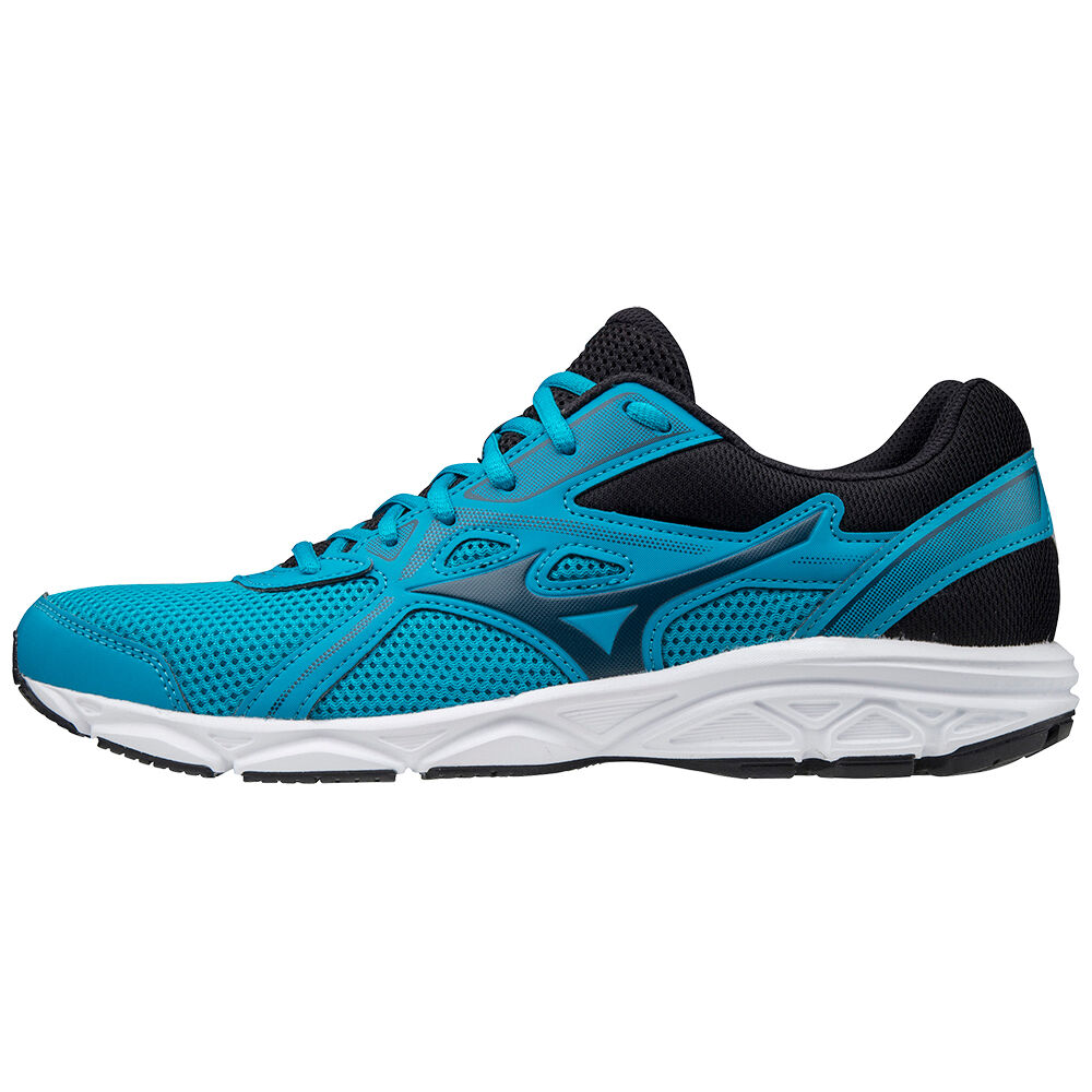 Sapatilhas Running Mizuno Spark 5 - Homem - Azuis/Pretas - UEWGB6309